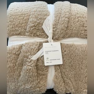 Pottery Barn Coziest Sherpa Robe